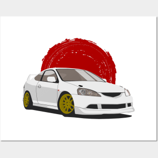 Honda Integra type r dc5 Posters and Art